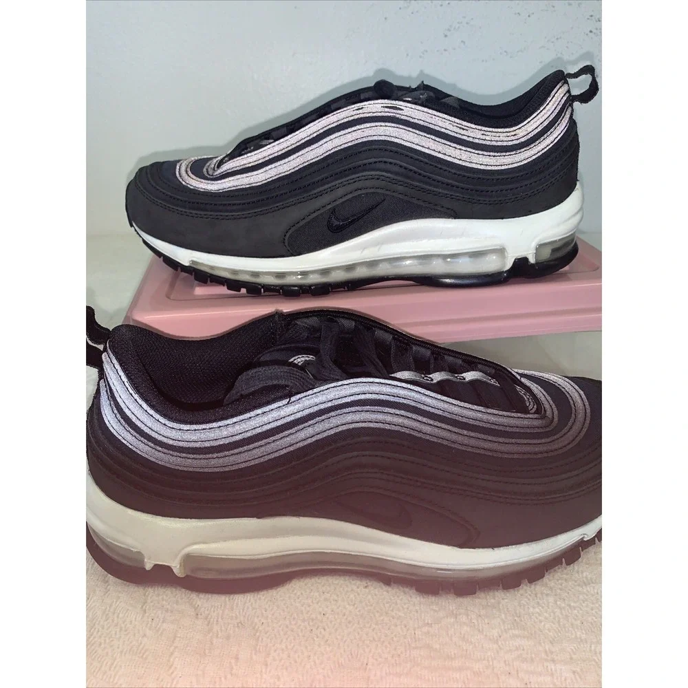 Nike‎ Air Max 97 Black Off Noir Black White DQ8574-001 Mens 8.5